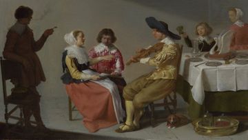 A Musical Party 1631 by Jacob van Velsen