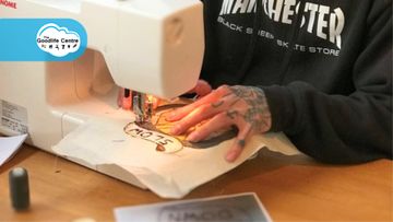 FREEHAND MACHINE EMBROIDERY