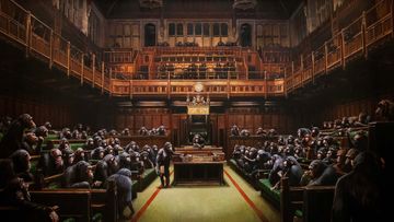 Devolved Parliament 2009 Banksy