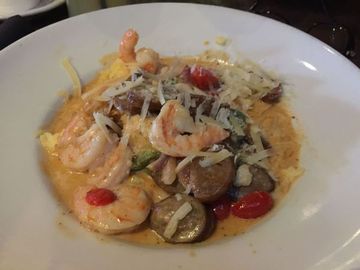 My shrimp and grits was delicious! 